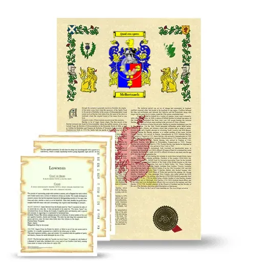 McBretnach Armorial History and Symbolism package
