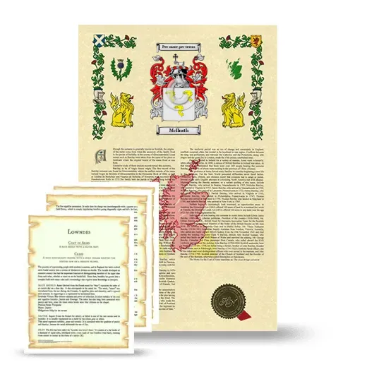 McIlrath Armorial History and Symbolism package