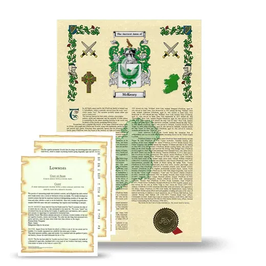 McKenry Armorial History and Symbolism package