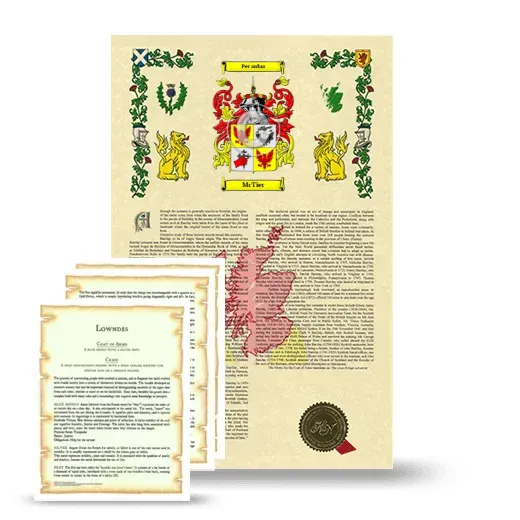 McTier Armorial History and Symbolism package