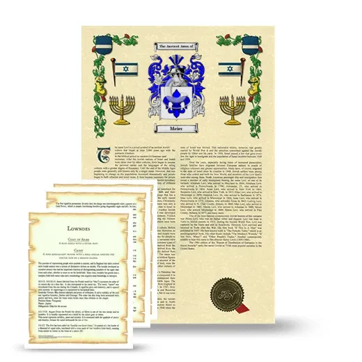 Meier Armorial History and Symbolism package