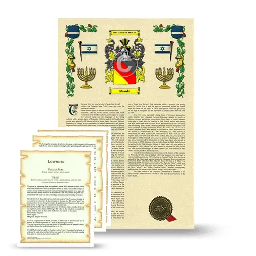 Mendel Armorial History and Symbolism package