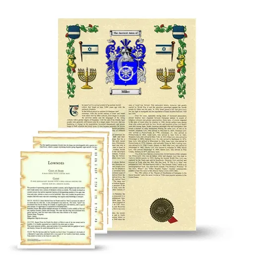 Miler Armorial History and Symbolism package