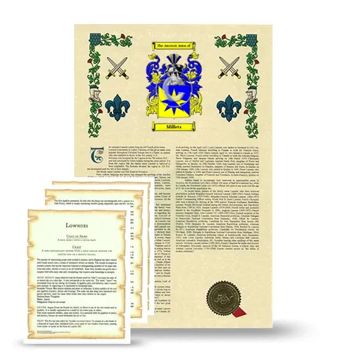 Millets Armorial History and Symbolism package