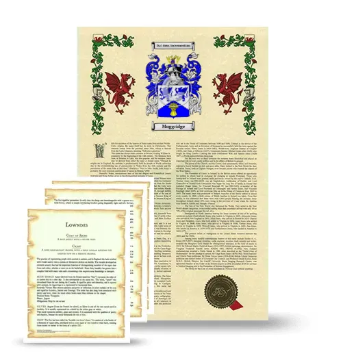 Moggridge Armorial History and Symbolism package