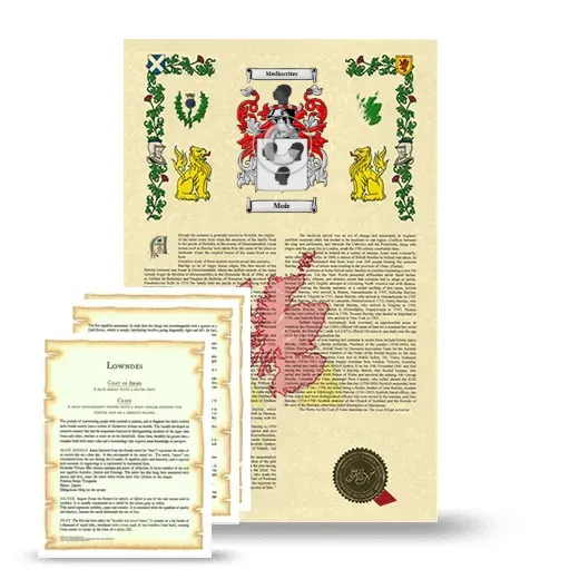 Moir Armorial History and Symbolism package