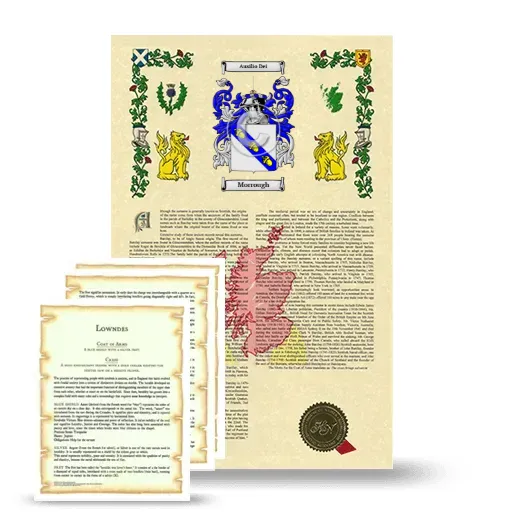 Morrough Armorial History and Symbolism package