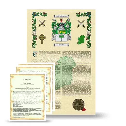 Murfie Armorial History and Symbolism package