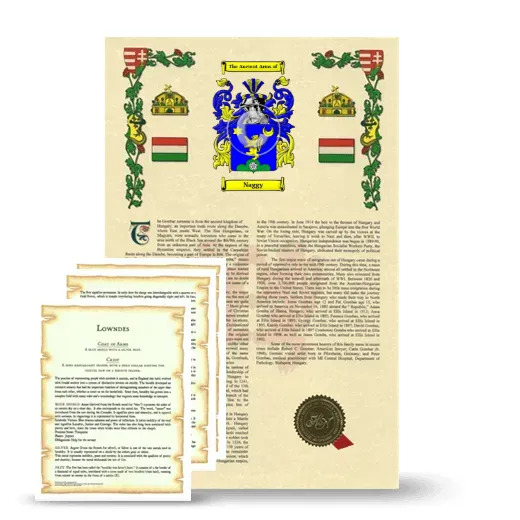 Naggy Armorial History and Symbolism package