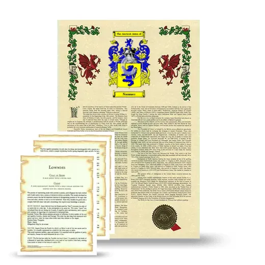 Nannau Armorial History and Symbolism package