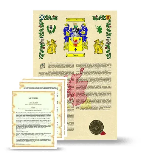 Nears Armorial History and Symbolism package