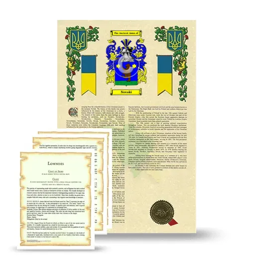 Novaki Armorial History and Symbolism package