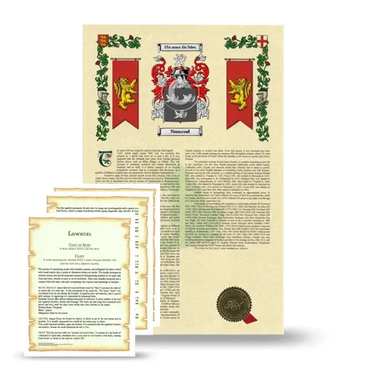 Numend Armorial History and Symbolism package