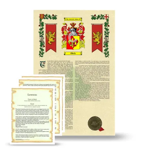 Okaly Armorial History and Symbolism package