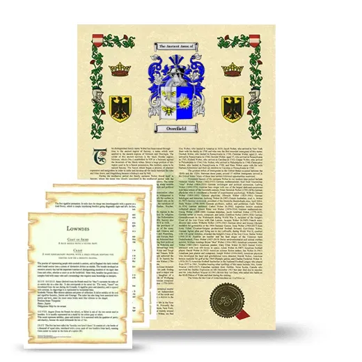 Overfield Armorial History and Symbolism package