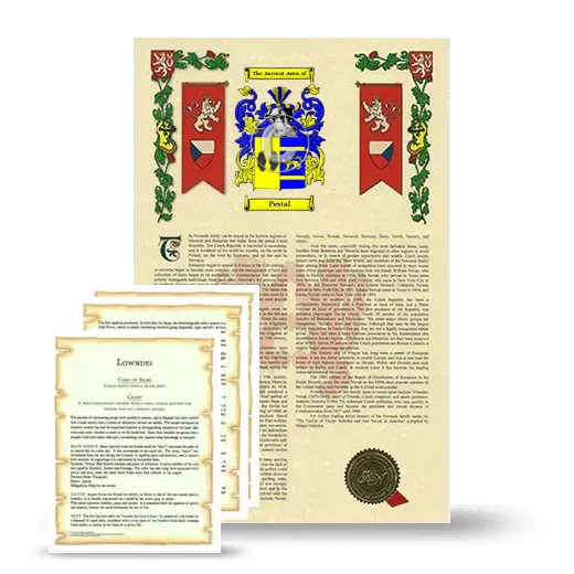Pestal Armorial History and Symbolism package