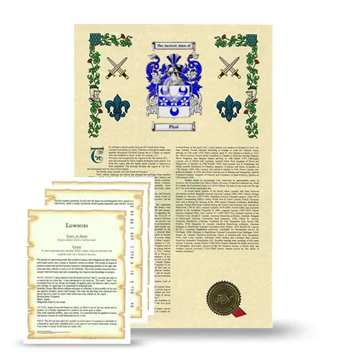 Piné Armorial History and Symbolism package