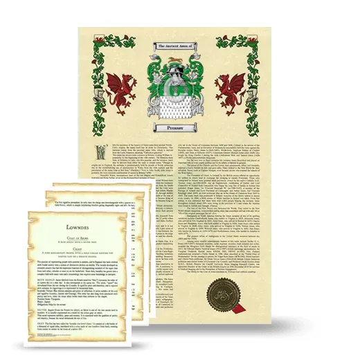 Prosser Armorial History and Symbolism package