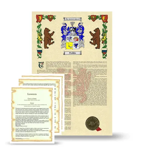 Pushka Armorial History and Symbolism package