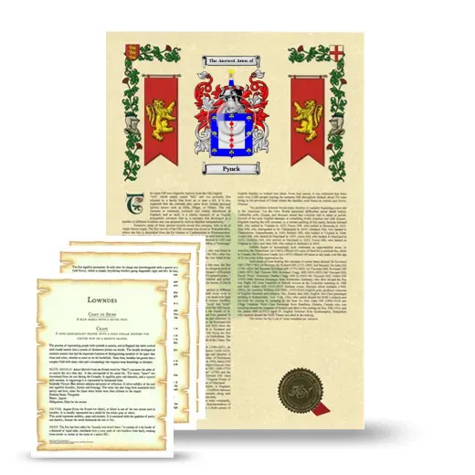 Pynck Armorial History and Symbolism package