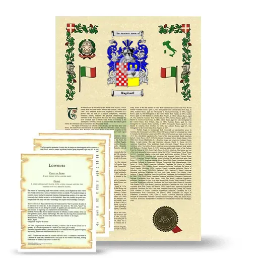 Raphaël Armorial History and Symbolism package