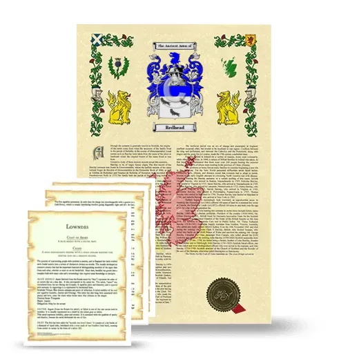 Redhead Armorial History and Symbolism package