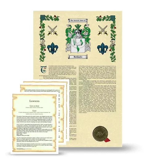Redondo Armorial History and Symbolism package