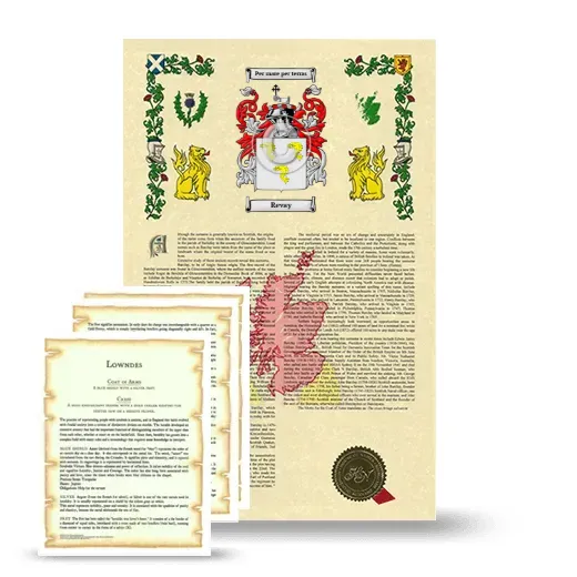 Revay Armorial History and Symbolism package