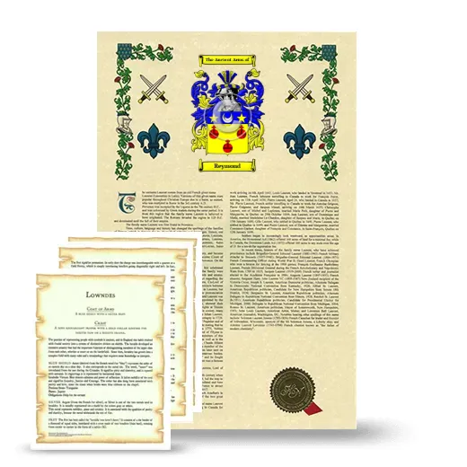 Reymond Armorial History and Symbolism package