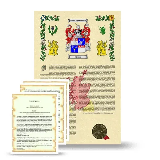 Richee Armorial History and Symbolism package