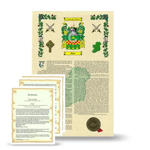 Roan Armorial History and Symbolism package