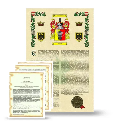 Rohde Armorial History and Symbolism package