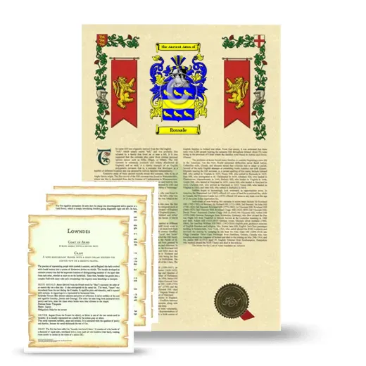 Rossale Armorial History and Symbolism package