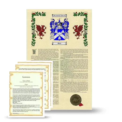 Ruts Armorial History and Symbolism package
