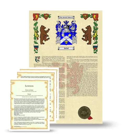 Sabel Armorial History and Symbolism package