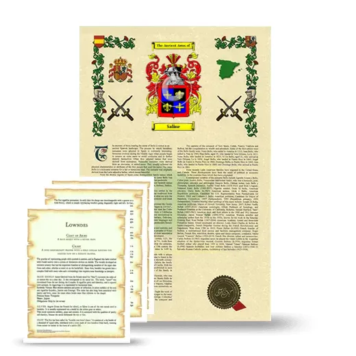 Saline Armorial History and Symbolism package