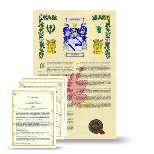 Sandlend Armorial History and Symbolism package