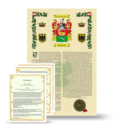 Schwertner Armorial History and Symbolism package