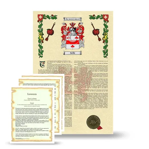 Seille Armorial History and Symbolism package