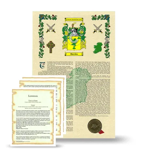 Sherden Armorial History and Symbolism package