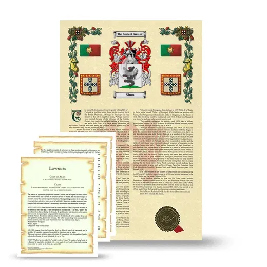 Simo Armorial History and Symbolism package