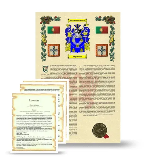 Siqueiros Armorial History and Symbolism package
