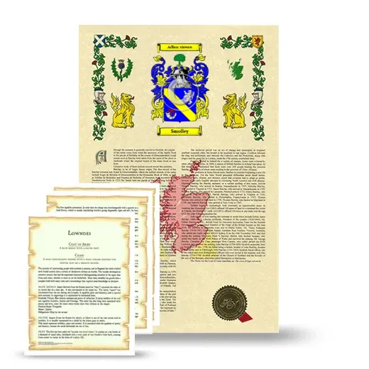 Smolley Armorial History and Symbolism package