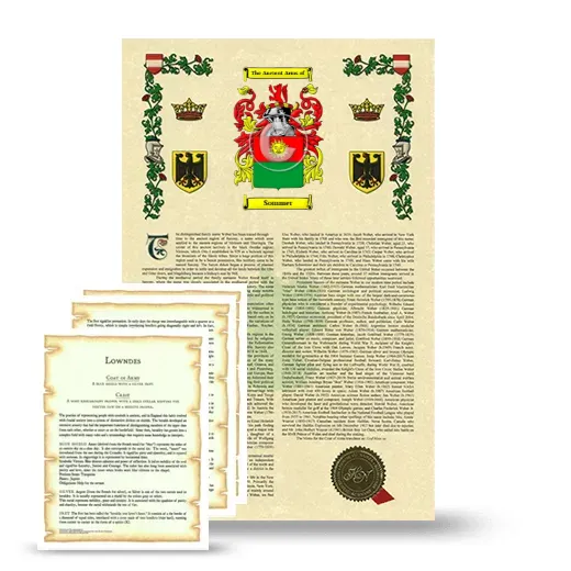 Sommer Armorial History and Symbolism package