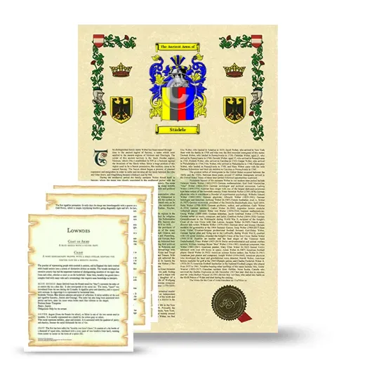 Städele Armorial History and Symbolism package