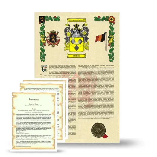 Stählin Armorial History and Symbolism package