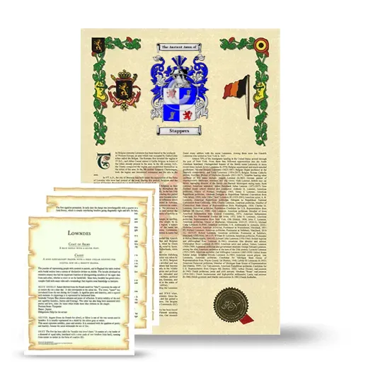 Stappers Armorial History and Symbolism package