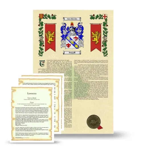 Stapyll Armorial History and Symbolism package