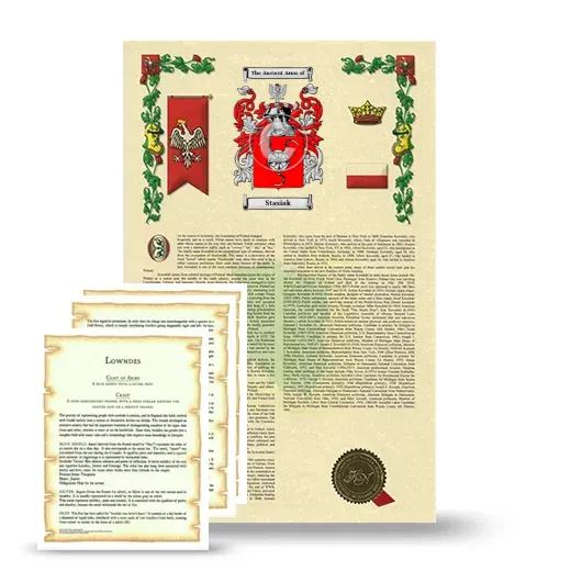 Stasiak Armorial History and Symbolism package