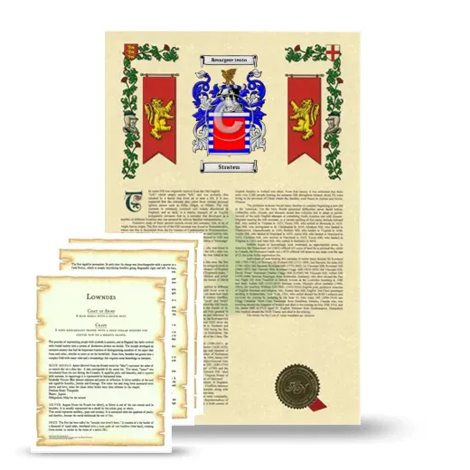 Straten Armorial History and Symbolism package